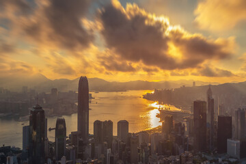 Fototapeta premium Hong Kong city