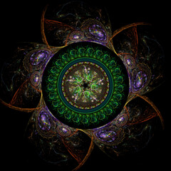 abstract fractal graphic