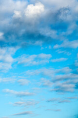 Obraz premium blue sky with clouds