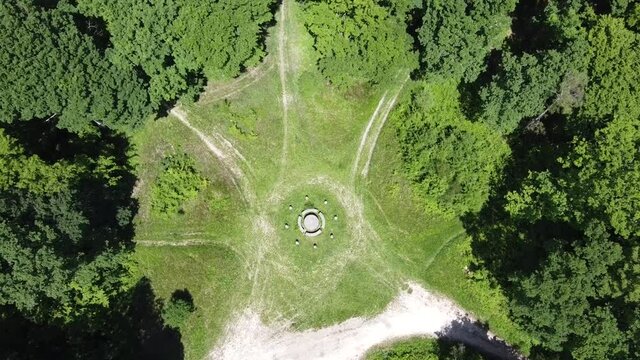 survol de la for&ecirc;t de Rambouillet