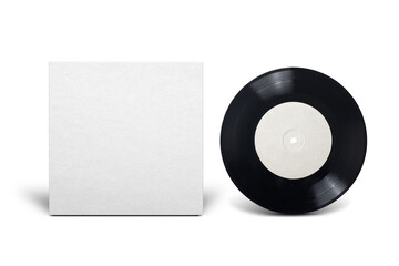 Clean cardboard cover with 7-inch vinyl single record.