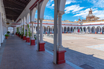 Obraz premium Plaza de Abastos in Spanish town Carmona