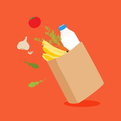 Grocery delivery at home