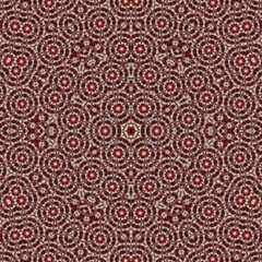 Fototapeta premium Brownish red pattern design made with the help of graphics editing and formatting.