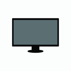 pc monitor icon vector