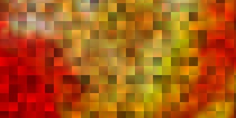 Light Pink, Yellow vector background in polygonal style.