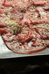 Bresaola della Valtellina e formaggio grana ft0204_5988 padano