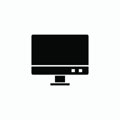 pc monitor icon vector