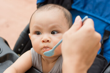 portrait of a baby