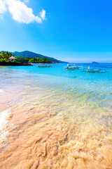 Obraz premium Candidasa beach, Bali, Indonesia