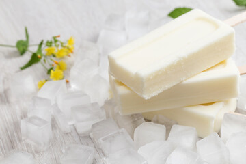 A delicious ice cream bar