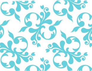 seamless floral background Victoria style
