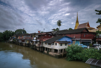 Fototapeta premium the old town of Chanthaburi province east of Thailand