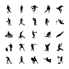 
Olympic Games Silhouettes Vectors Pack 

