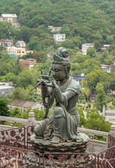 Obraz premium Buddhist Statue, Hong Kong