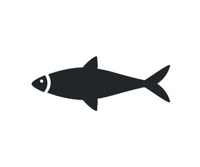 Obraz premium Fish icon. vector fish. Fish silhouette. 
