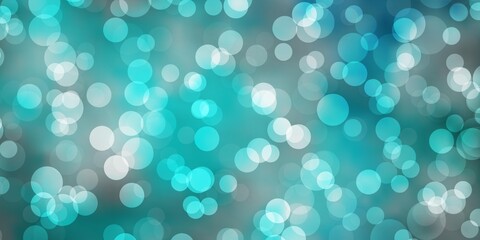 Light BLUE vector backdrop with dots. Abstract illustration with colorful spots in nature style. Pattern for wallpapers, curtains.