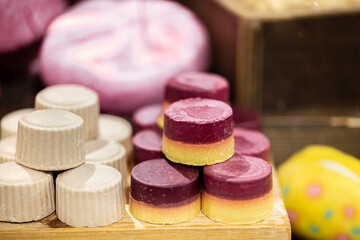 A showcase of organic handmade cosmetics, body care .