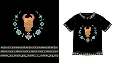 A set of jewelry for the design of t-shirts and outerwear.