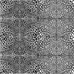 Abstract animal print, seamless vector pattern