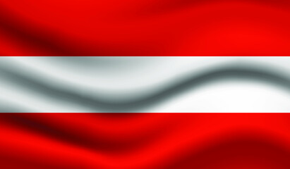 Obraz premium flag of austria