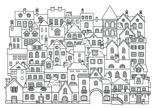 Adult Coloring Book City Images – Browse 22,855 Stock Photos, Vectors