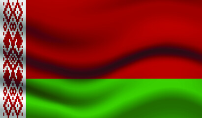 Belarus Vector Flag. Vector illustration.