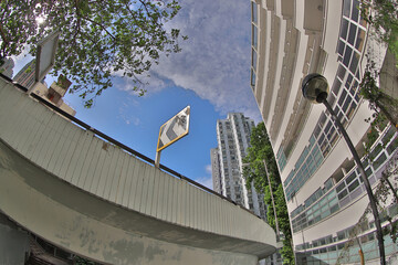 3 June 2020 ,  high way bridge at Shek Tong Tsui, hong kong