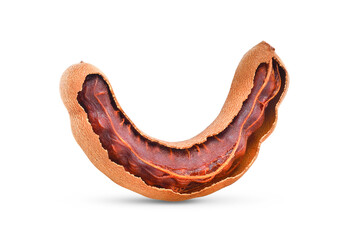 tamarind isolated on white background