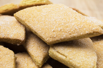 Delicious homemade cookies at home