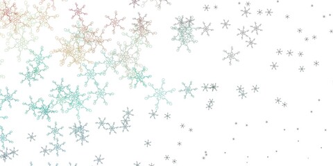 Light Blue, Red vector layout with wry lines.