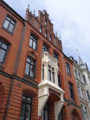 Fototapeta na wymiar historisch Häuser in Bremen
