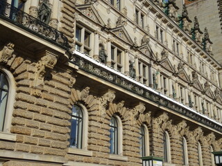 historisches Rathaus Hamburg