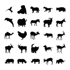 
Animals Silhouette Bundle
