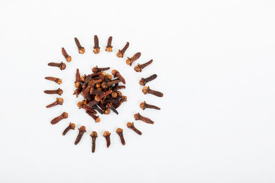 Laung or Cloves are dark, blackish-brown in color and shaped like a nail