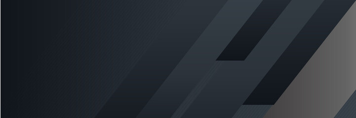Black Metal Background for Wide Banner. Vector illustration design for presentation, banner, cover, web, flyer, card, poster, wallpaper, texture, slide, magazine, and powerpoint.