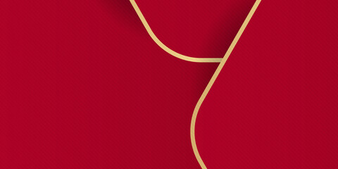 Red gold presentation background design for wide banner. Vector illustration design for presentation, banner, cover, web, flyer, card, poster, wallpaper, texture, slide, magazine, and powerpoint.