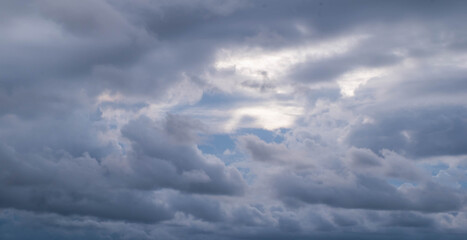 Obraz premium The sky on a cloudy day 
