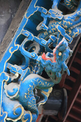 buddhist temple (wenshu monastery) in chengdu (china)