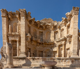 Fototapeta premium One of the many monumental remains in Jerash, Jordan
