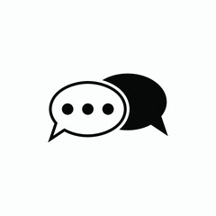 chat icon vector
