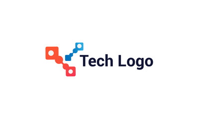 Abstract tech logo..