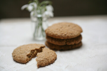 Home made healthy  cookies, biscuits