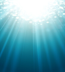 Underwater Lights Background