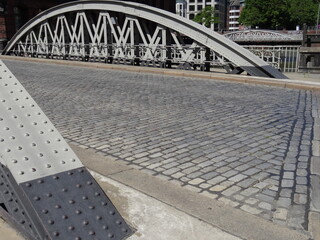 Brücken in Hamburgs "Speicherstadt"