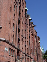 historische Gebäude in der Hamburger "Speicherstadt"