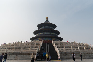 Beijing, 02/21/2019. The Temple of Heaven was the most important temple in the city in the imperial...
