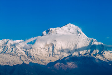 Annapurna mountains from Poon Hill viewpoint, Nepal
