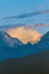 Annapurna mountains from Poon Hill viewpoint, Nepal