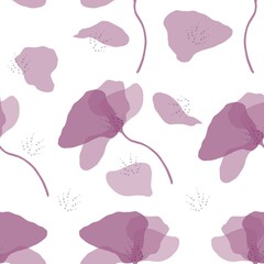 seamless pattern with flowers